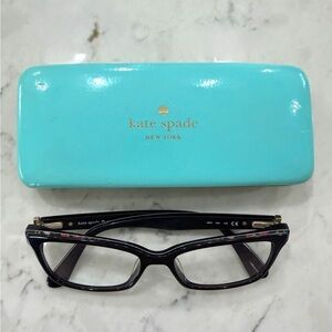 Kate Spade Black Floral Jeri Glasses